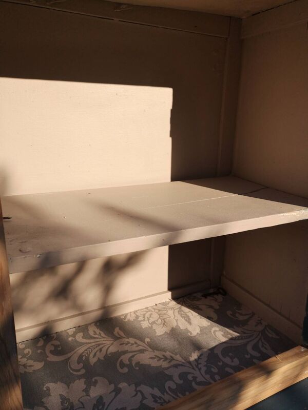 Buffet en bois 2 corps