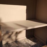 Two-piece wooden sideboard