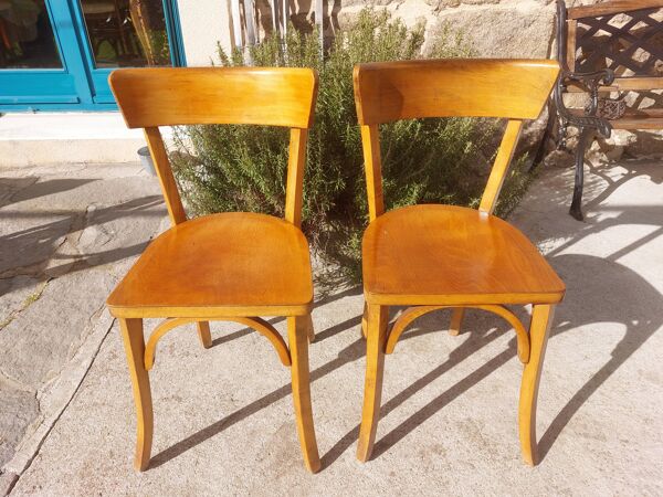 3 chaises bistrot Luterma