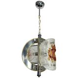 Modern mid-century pendant lamp by Toni Zuccheri for VeArt