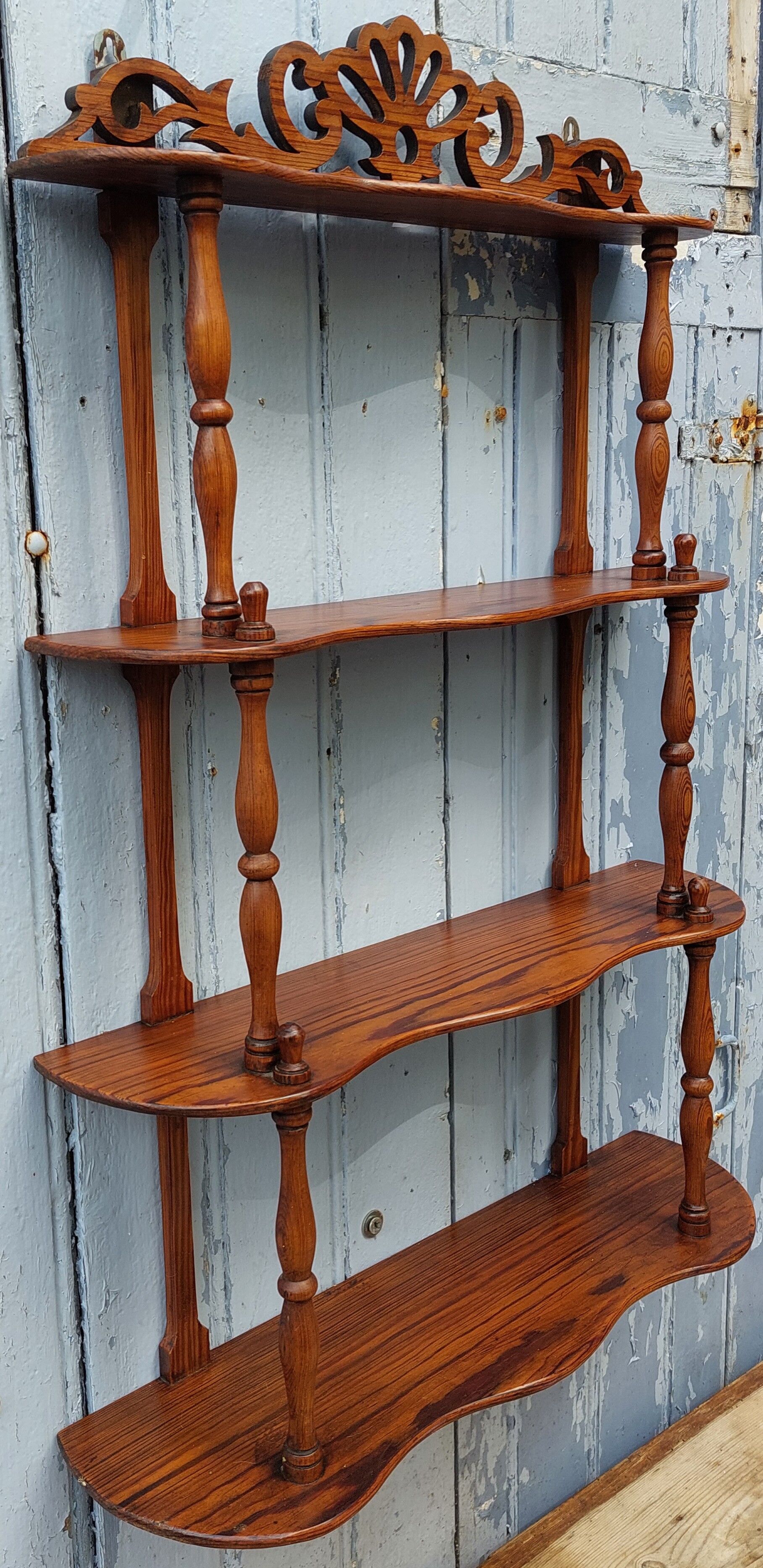 Napoleon III wooden shelf