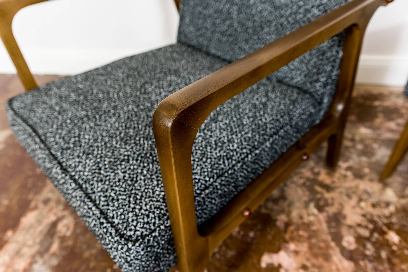 Vintage armchairs by BFM, Poland, 1960s, set of 2