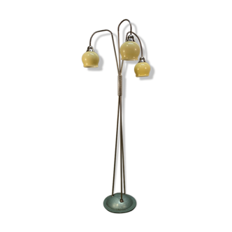 Lampadaire à trois bras vintage 60'