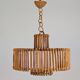 Rattan pendant light 60'