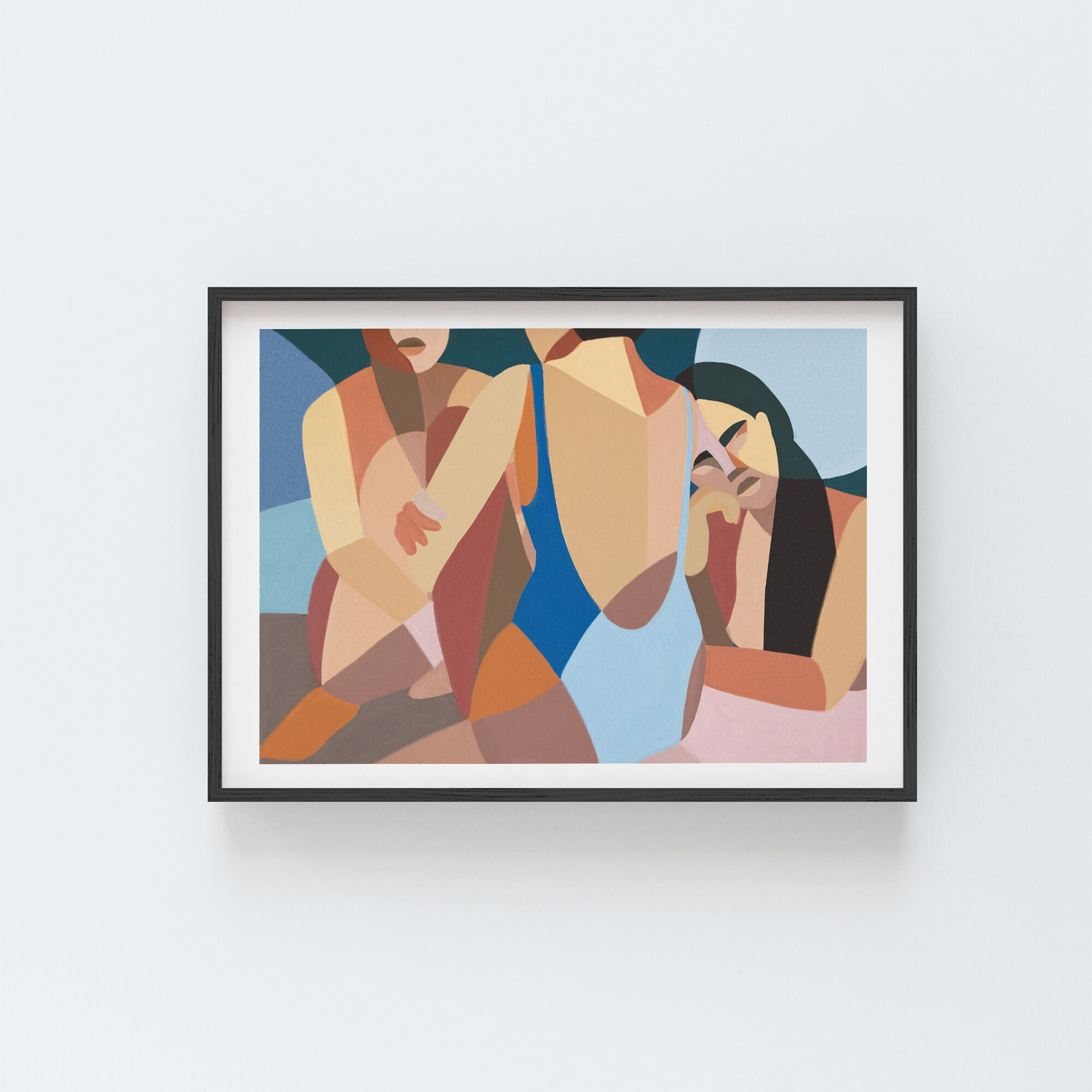 Illustration Bathers