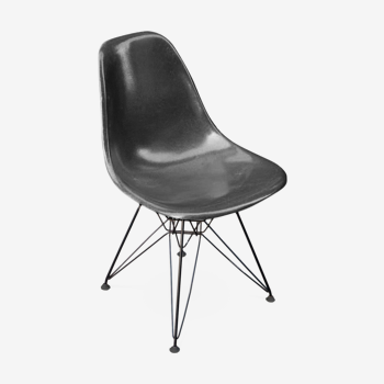 Chaise DSR de Charles & Ray Eames édition Herman Miller pied Eiffel 1960