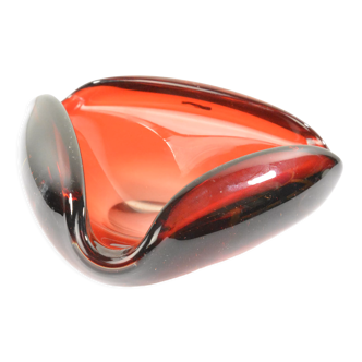 1960s Italian ashtray by Galliano Ferro, Murano Glass