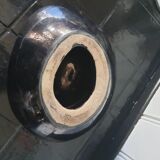 Vintage enamelled ceramic ashtray