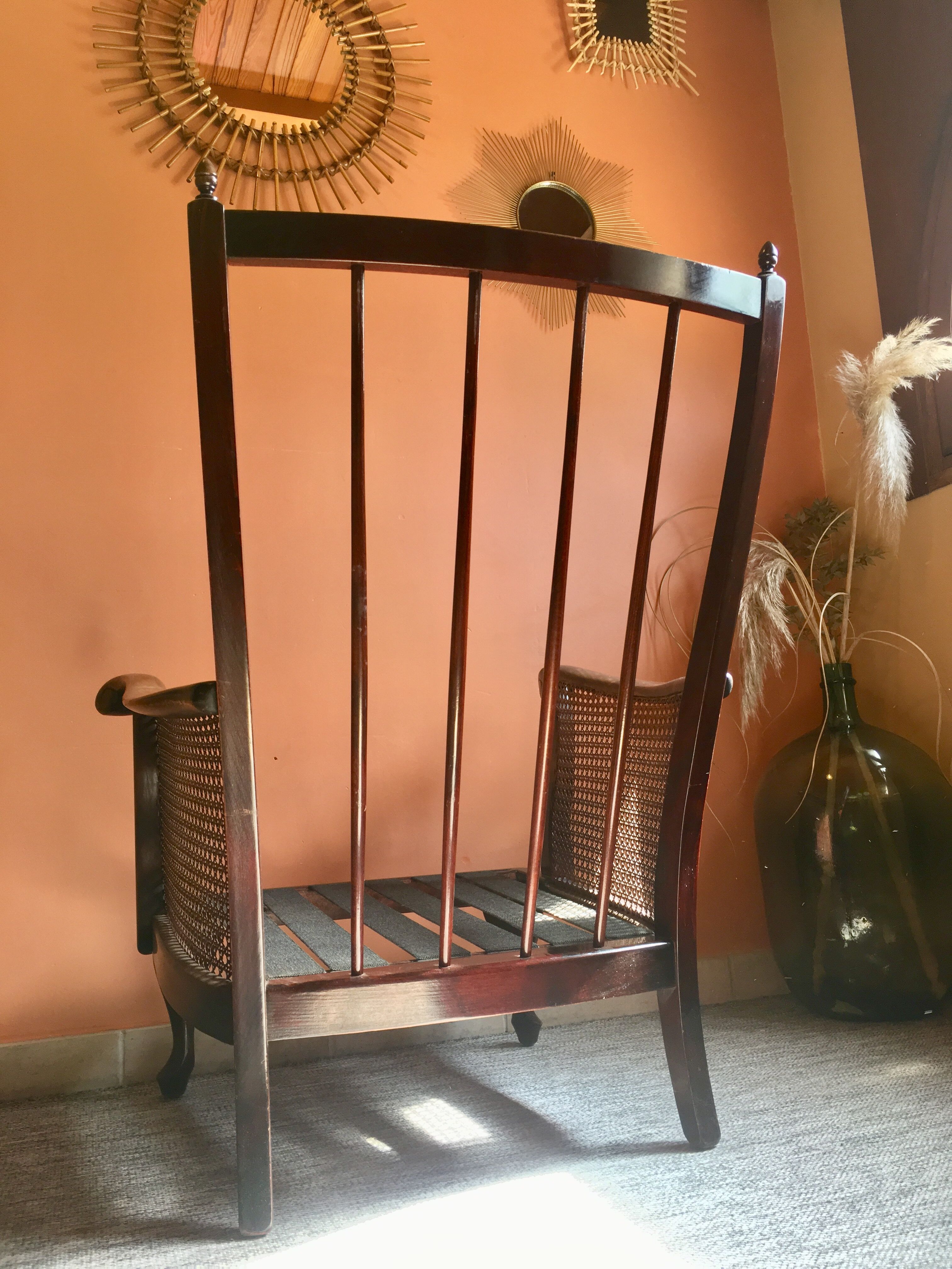 Lounge fan armchair