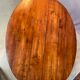 Table ovale en bois massif