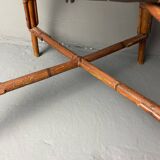 Pair of rattan armchairs 1930