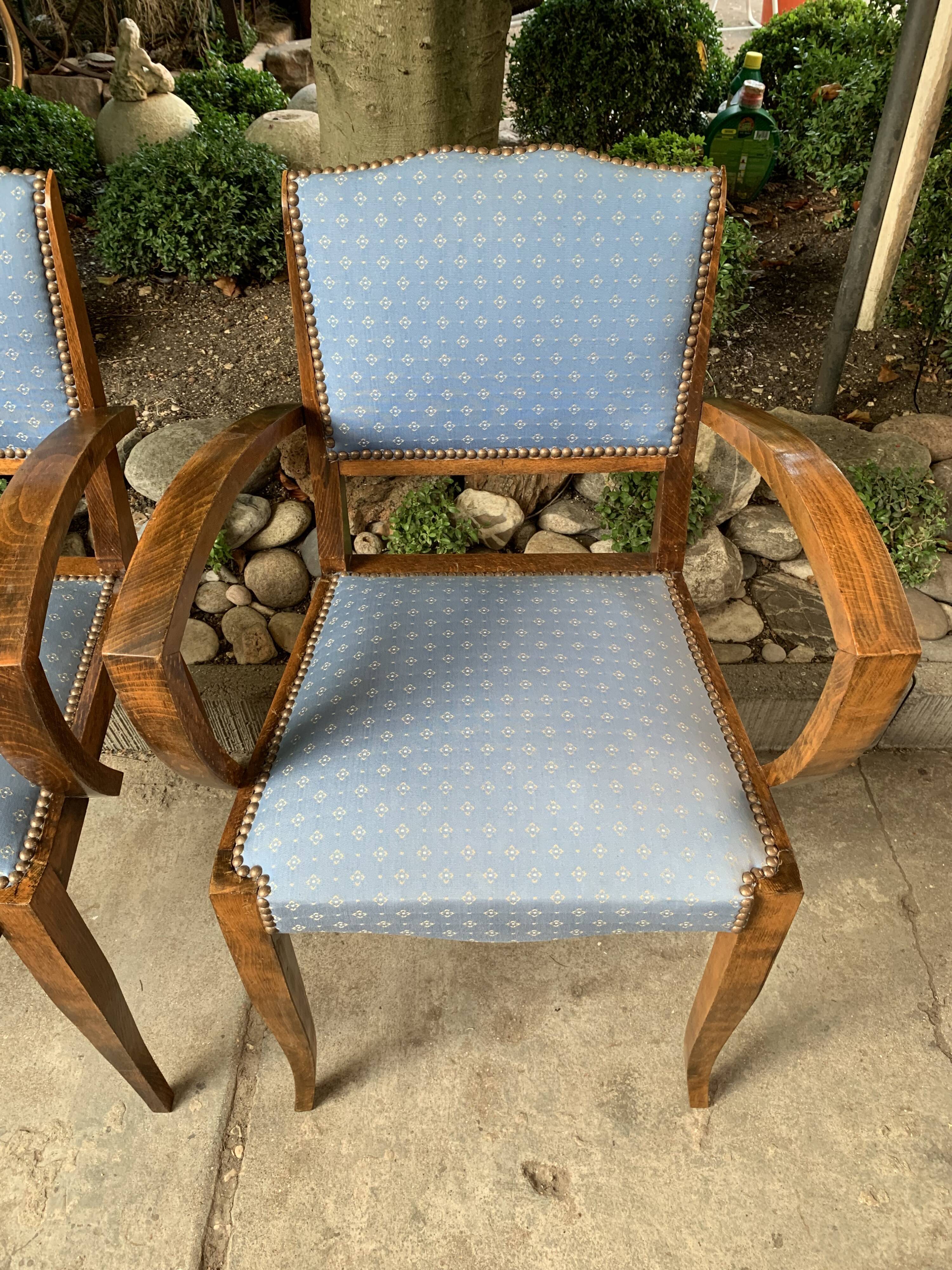 Art Deco bridge chairs