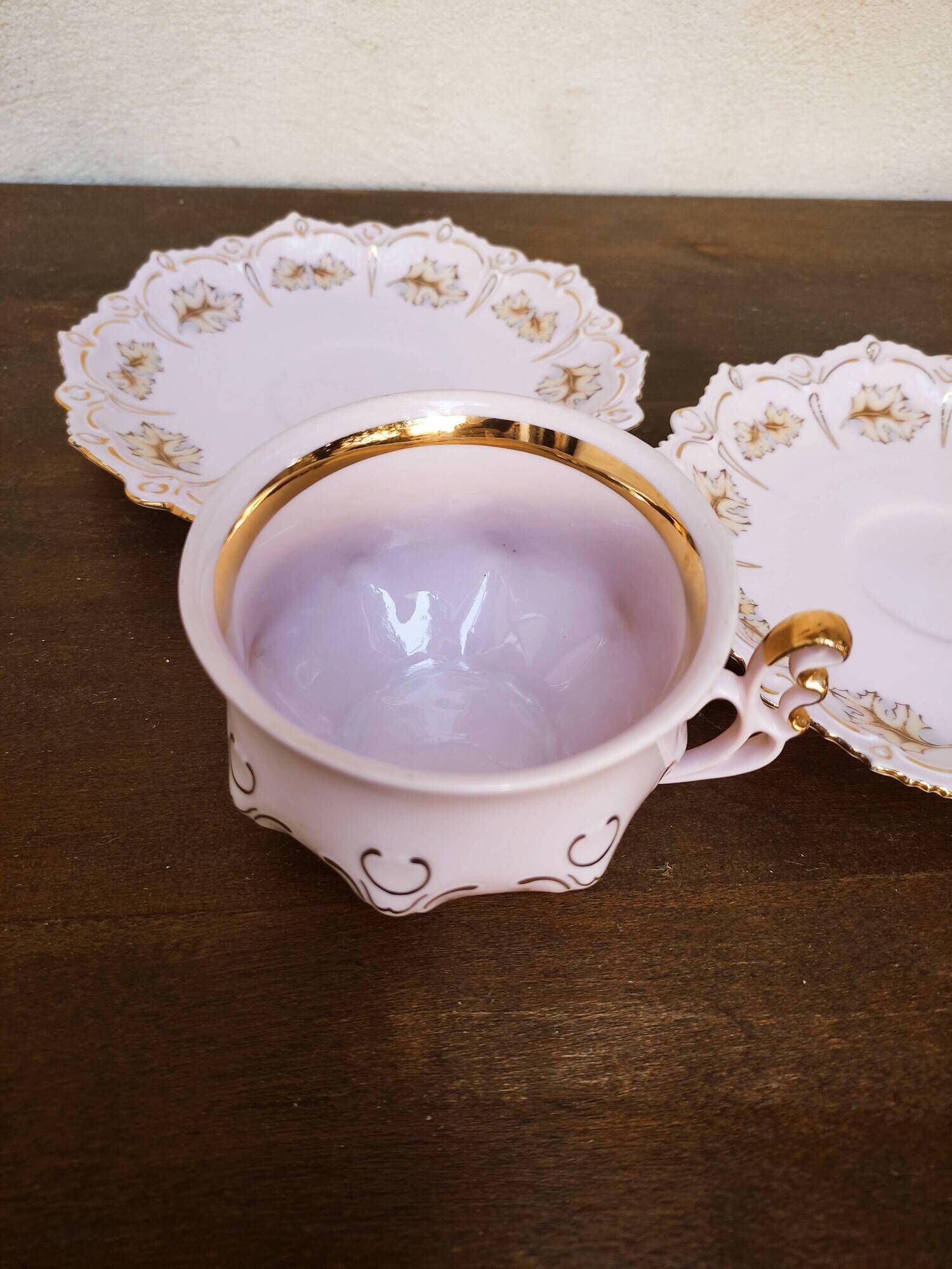 Duo de tasses H & C en porcelaine tchèque