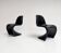 Set of 2 Vitra Verner Panton chairs, after 2000