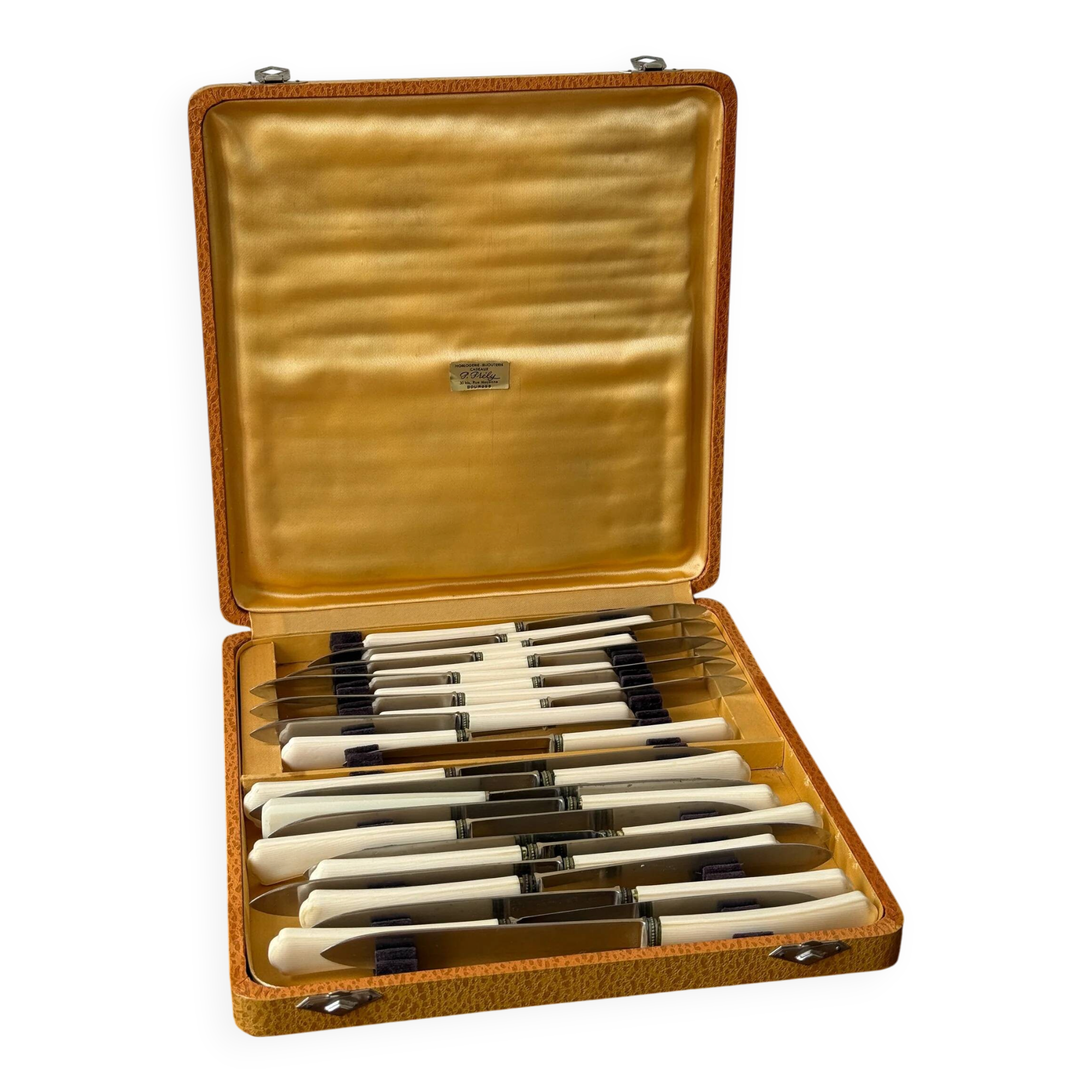 24-piece Art Deco knife set – P. Prély house