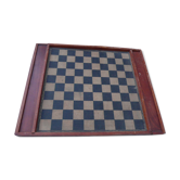Jeu de dames et plateau d’échecs vintage