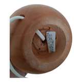 Solid walnut ball lamp