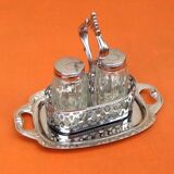 1960s salt / pepper server