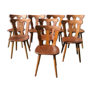 Série de 8 chaises de