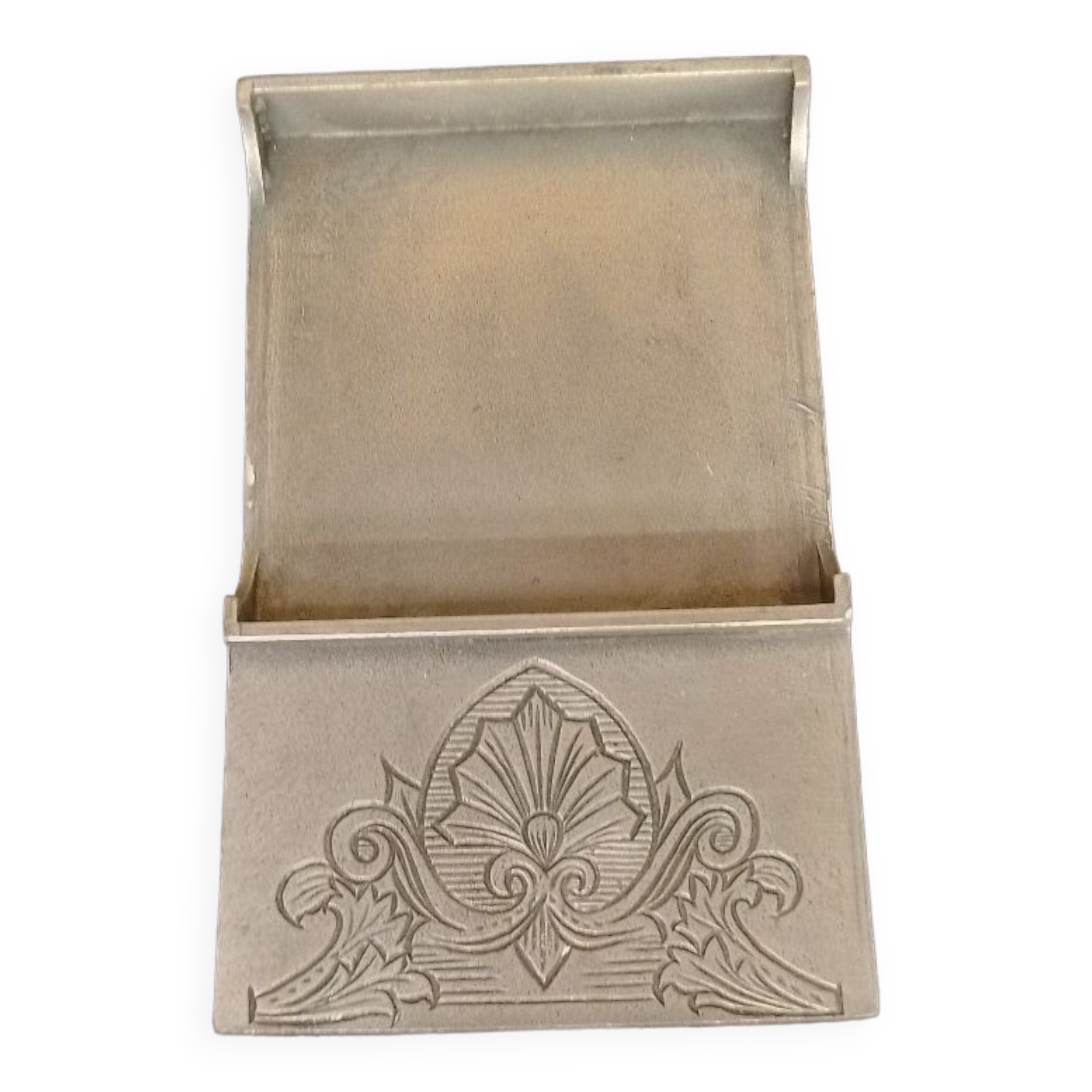 Pewter paper holder