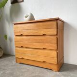 Commode en pin années 80
