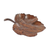 Vide poche feuille en céramique