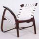 Vintage Art Deco Armchair in Beech by Jan Vaněk, Czech, 1930s