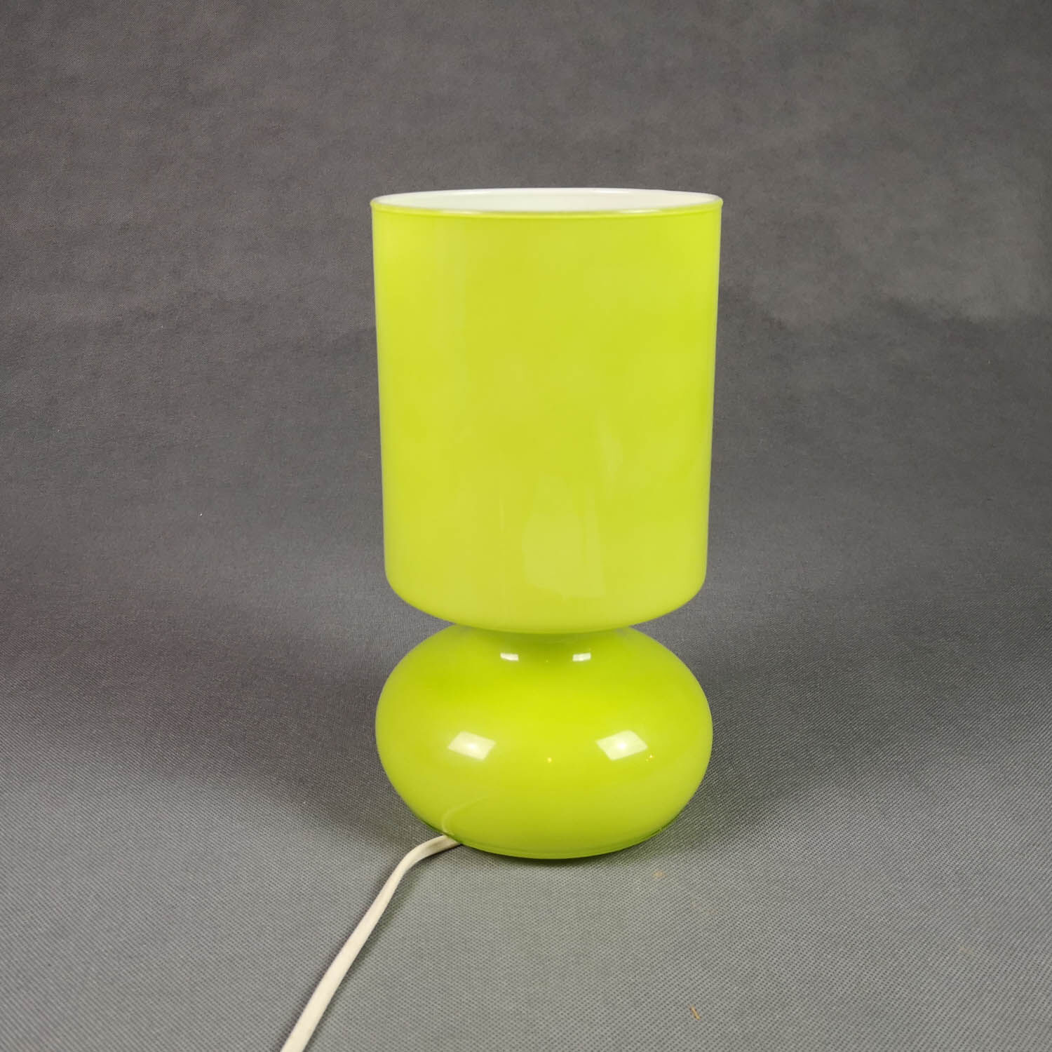 Lykta green anise Vintage lamp Ikea opaline - vintage luminaire