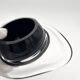 Coupe Vide-Poche Design Verre d'Art Soufflé Signé Ioan Barna