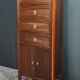 Small mahogany chest of drawers, Louis XVI style – late 19th century