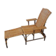 Wicker lounge chair