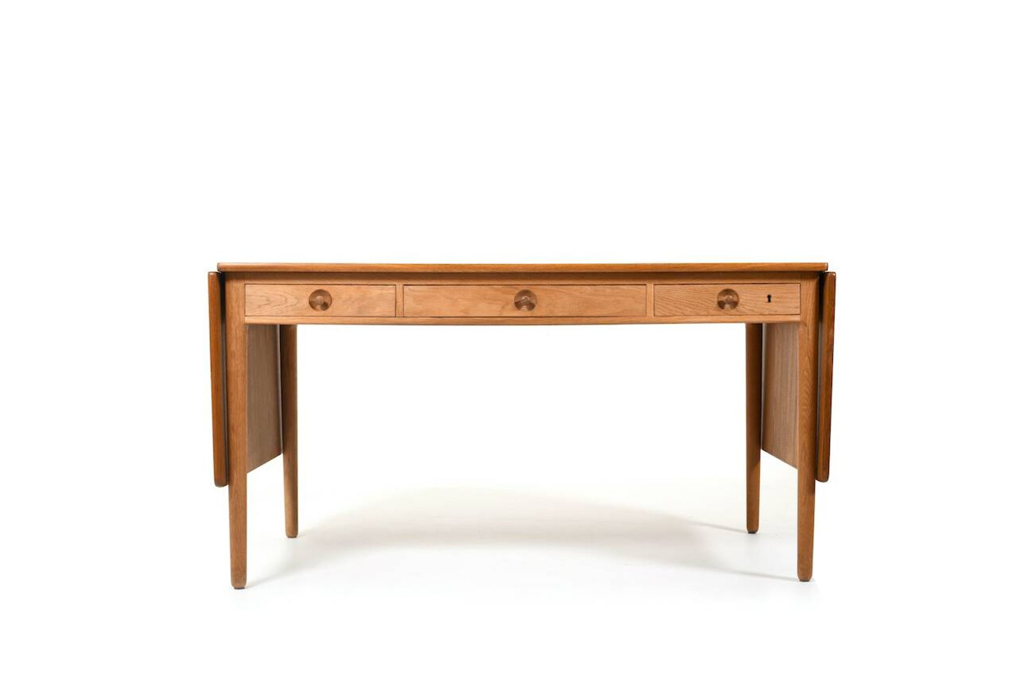 Fine Danish Hans J. Wegner Desk AT-305 Andreas Tuck 1950s.