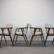 Set of 4 Lolita Dining Chair with Arms by Porada, 21st Century