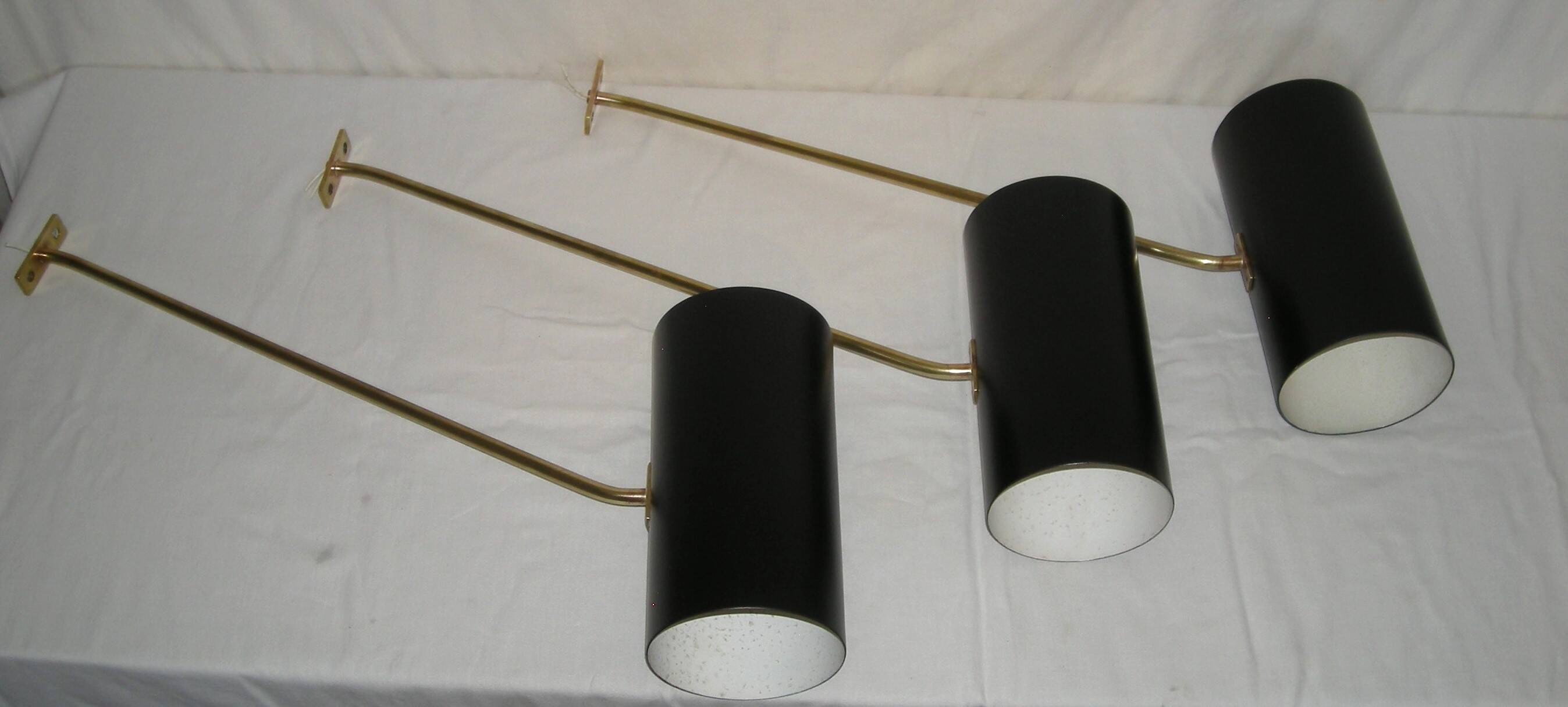 50s Pipe Wall Light