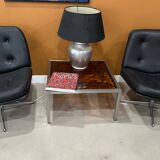 Table basse, d'appoint vintage en lucite