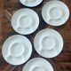 Service of 6 artichoke plates - Pillivuyt porcelain