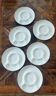 Service of 6 artichoke plates - Pillivuyt porcelain