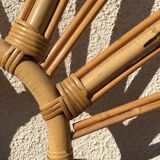 Rattan bedhead one person