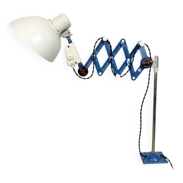Industrial East German Scissor Lamp from VEB Zweckleuchtenbau Dresden, 1950