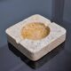 Brutalist ashtray by Fratelli Mannelli, travertine, Italy, 1970