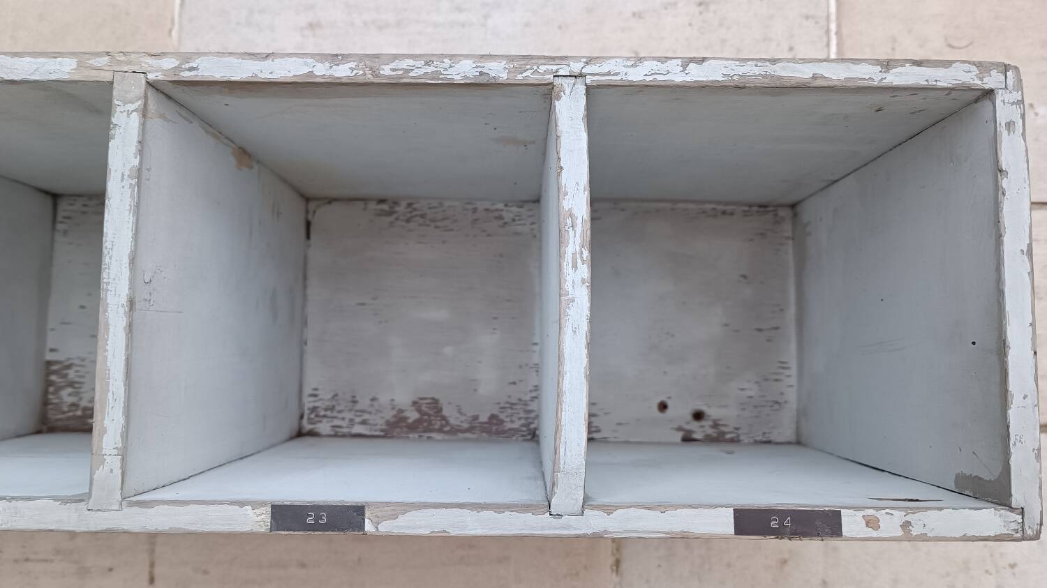 Wooden craft locker