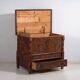 Polychrome pine wedding chest – Central Europe, 1889