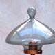 Applique vintage en verre