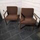 Pair of Scandinavian armchairs from the 1960s.