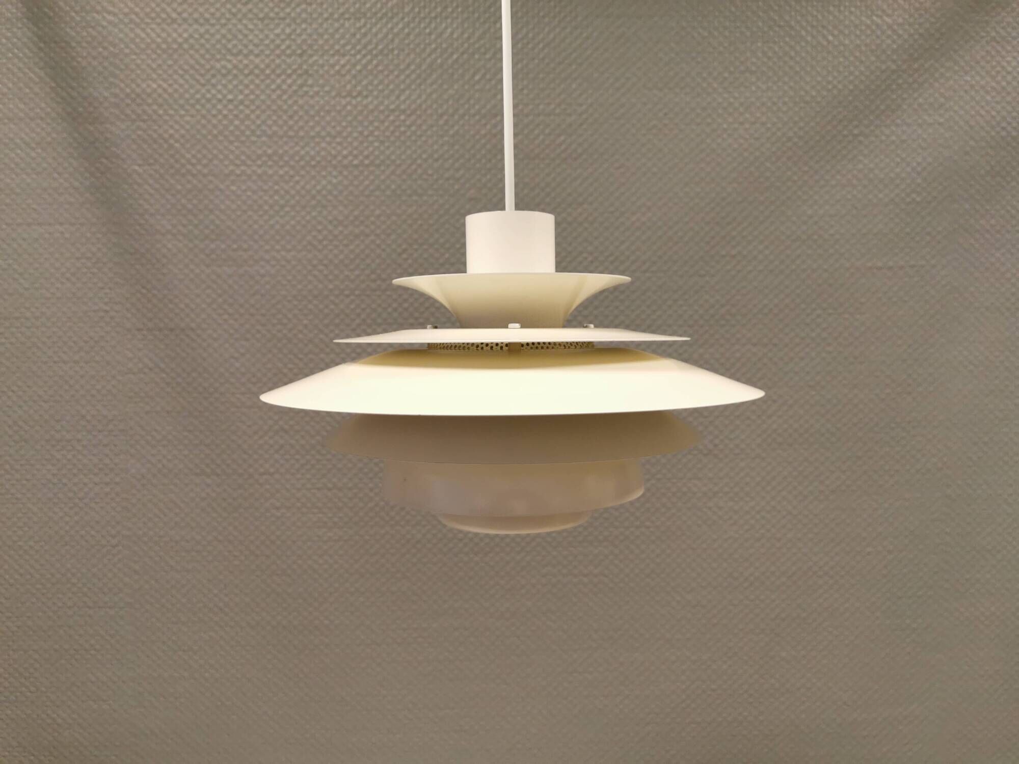 Danish designed hanging lamp, produced by JEKA (closed in the 1990s) model Verona.