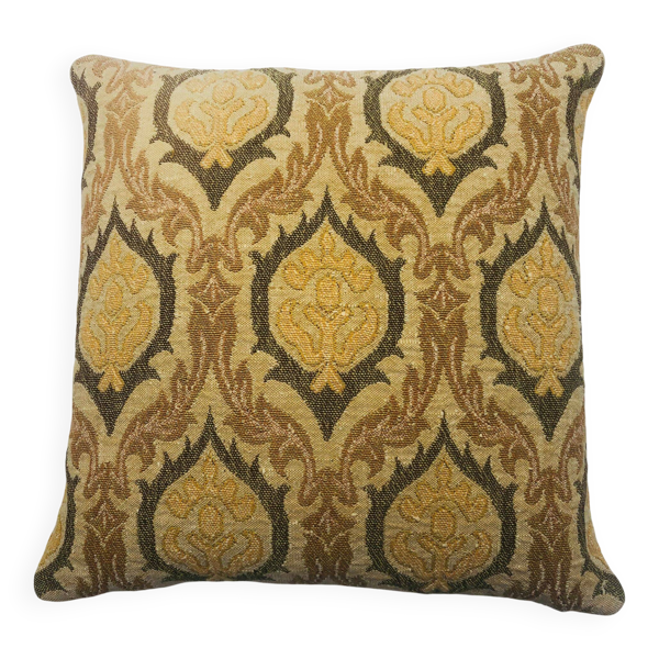 Coussin en tissu ancien. 40 X40 cm. — Beyit