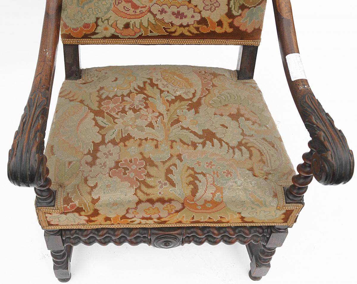 Louis XIII style chair