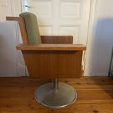 Set of 7 Mid Century Soviet Office and Club Arm Chairs