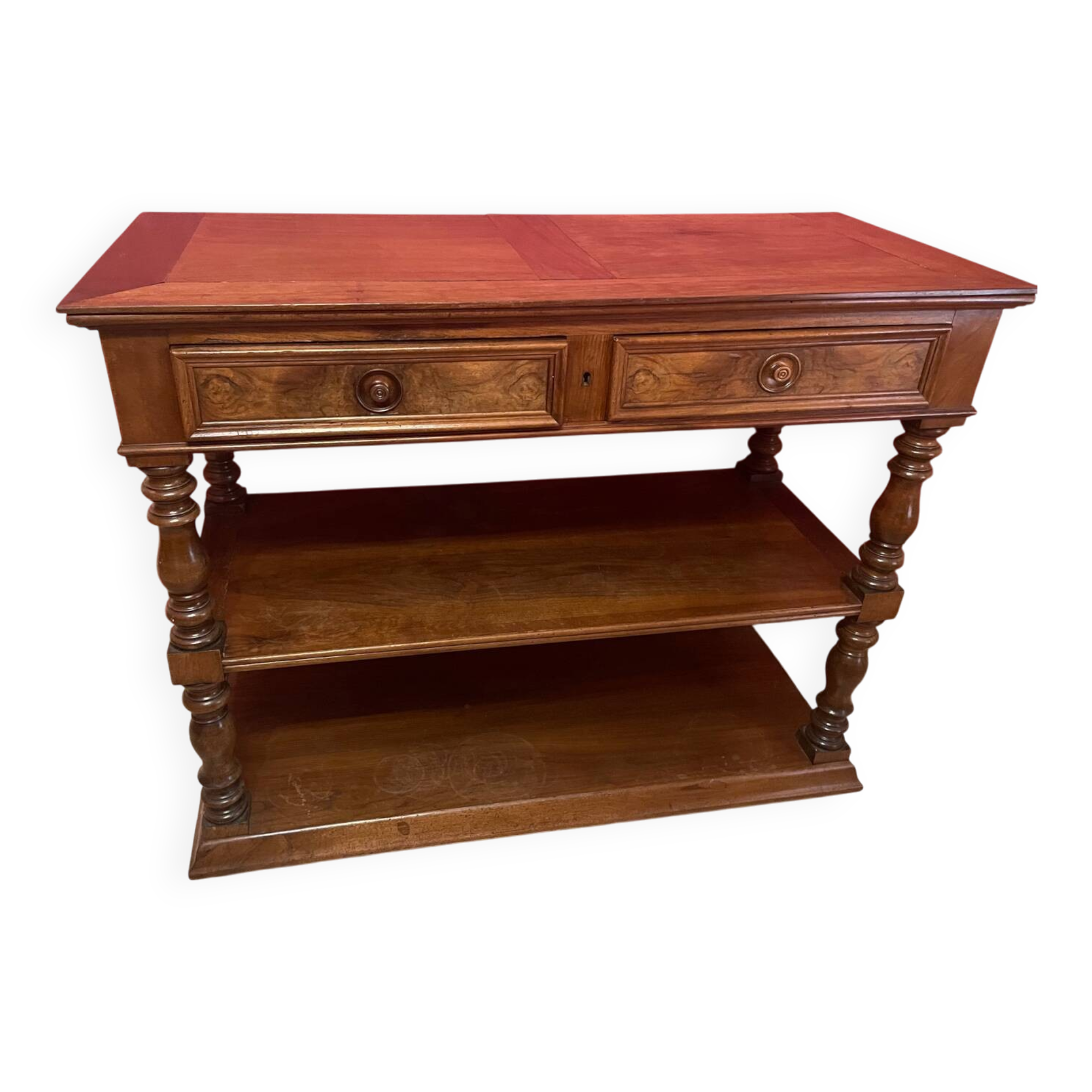 Wooden dessert table