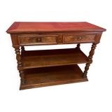 Wooden dessert table